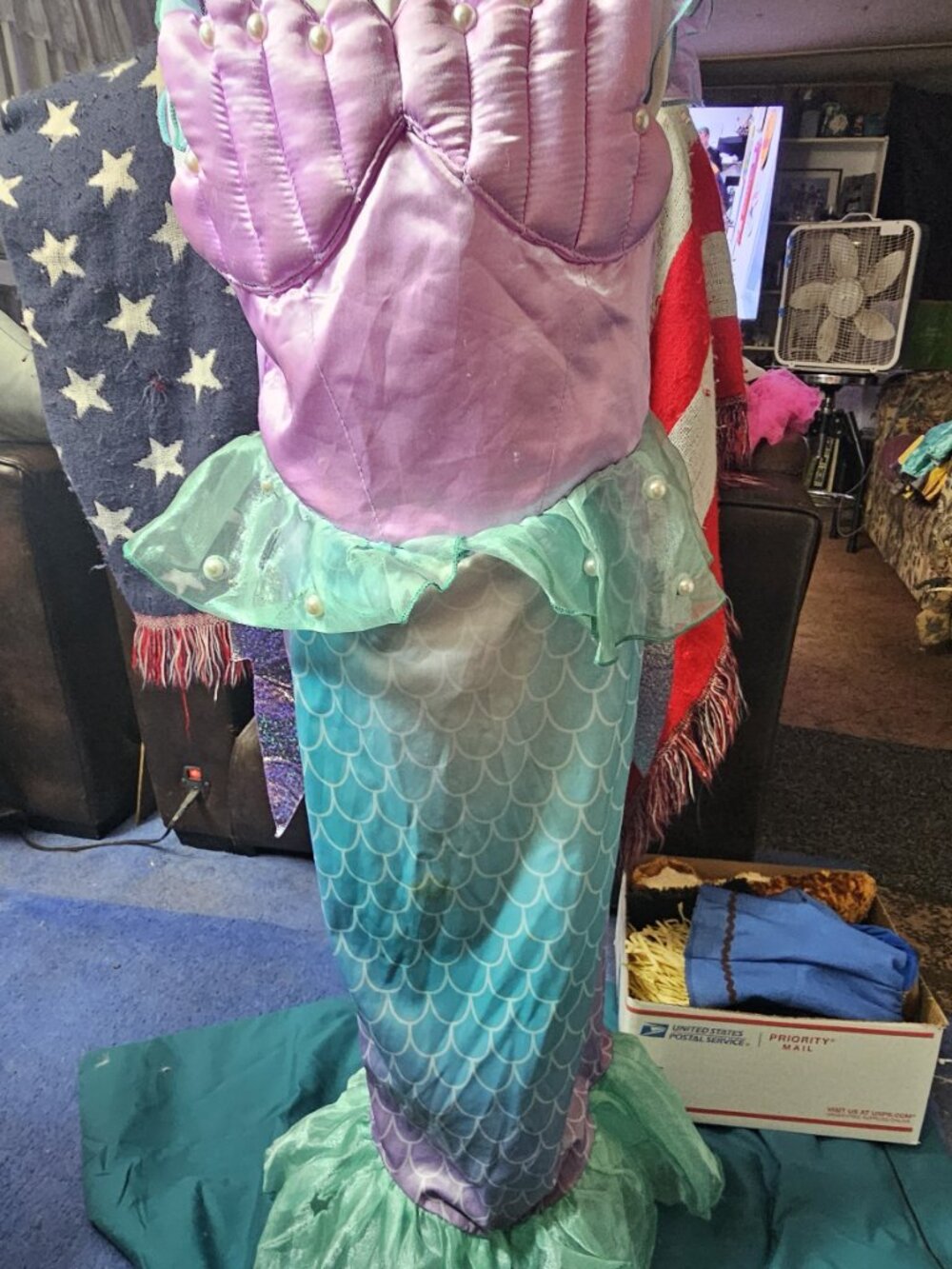 Mermaid - Spooktacular Creations Little Girls Size Small - Preowned